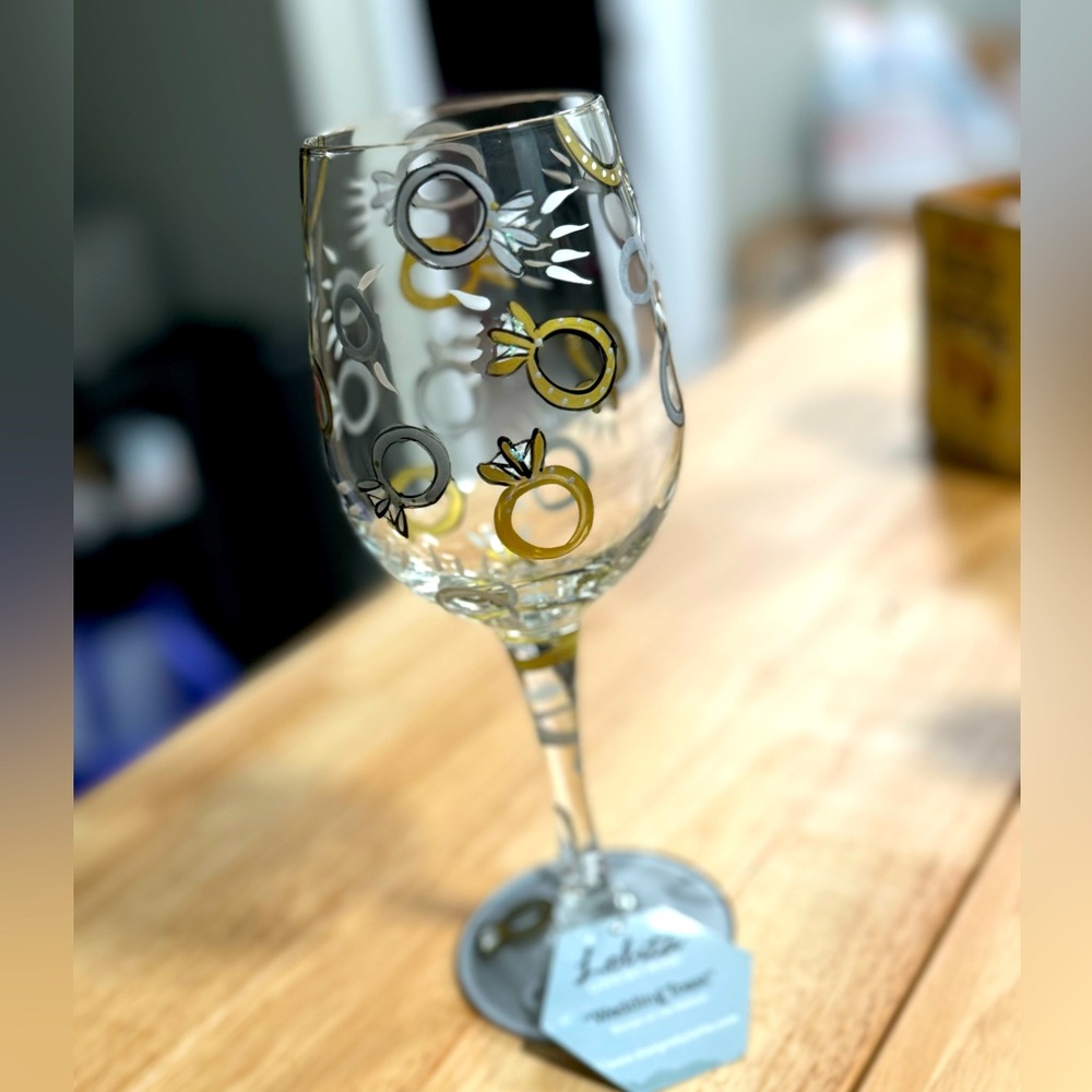 Lolita “Engagement” Wine glass